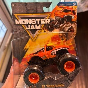 El Toro Loco Orange Toy Truck
